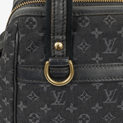 Louis Vuitton Josephine PM Tasche in Navy aus Mini Lin