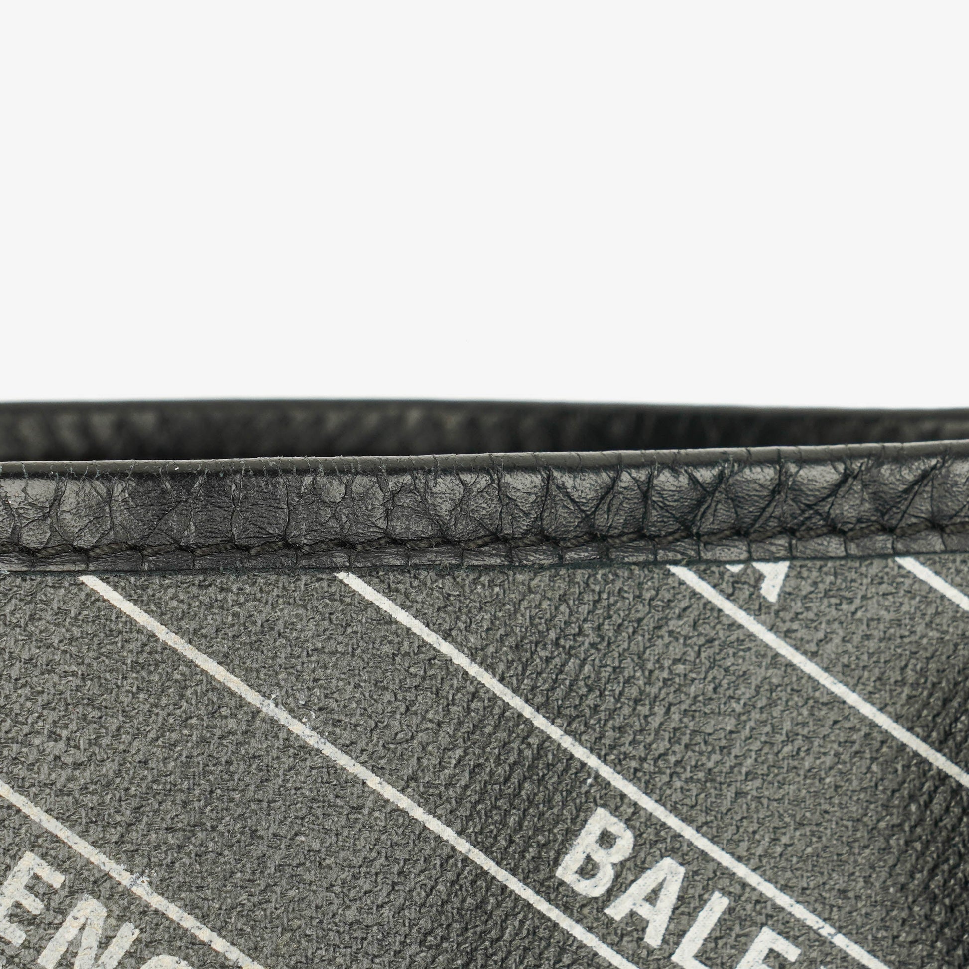 Balenciaga Cabas XS aus Navy Canvas und Kalbsleder mit Logo-Print