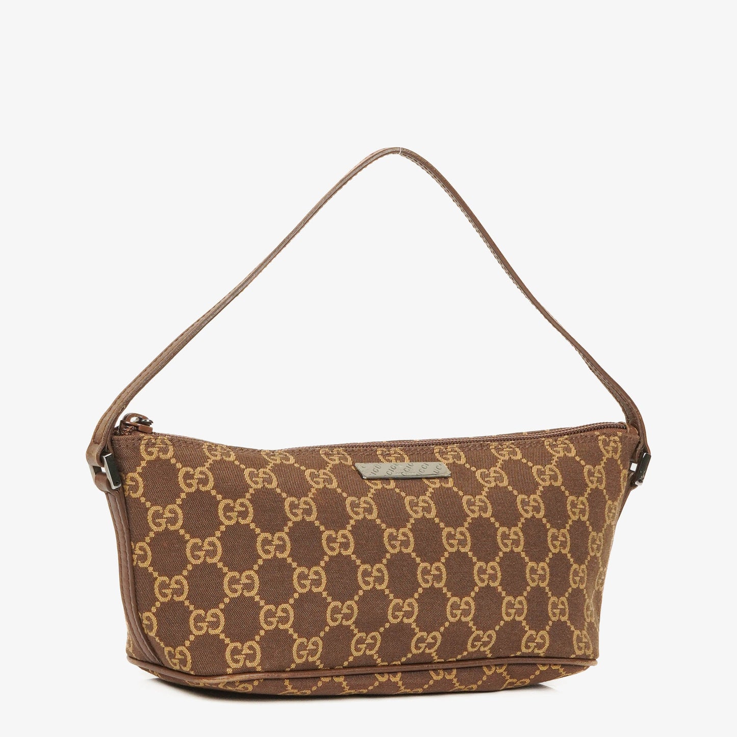 Gucci Mini Baguette Pochette Boat Tasche mit GG Monogram