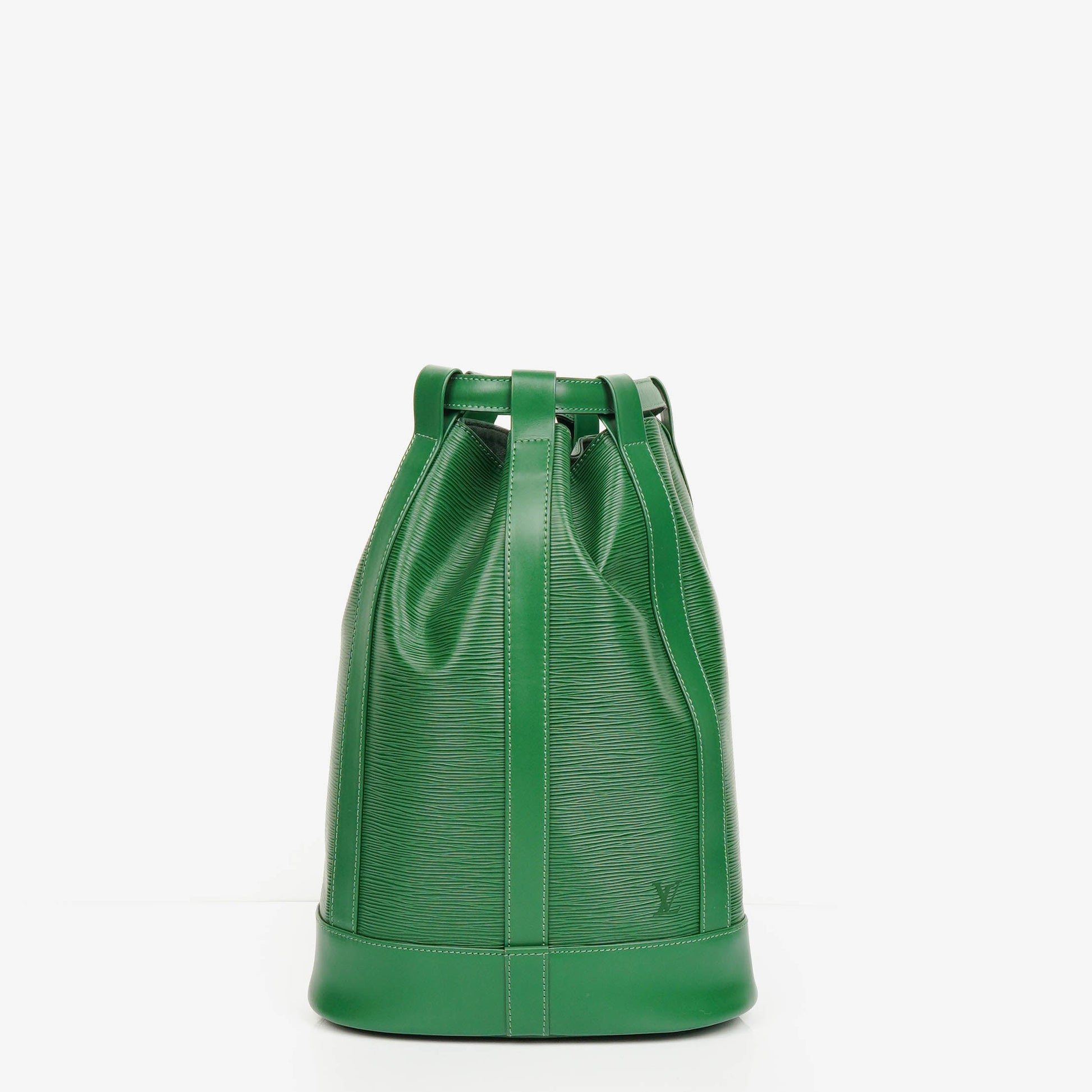 Louis Vuitton Randonnee PM Rucksack aus grünem Epi-Leder