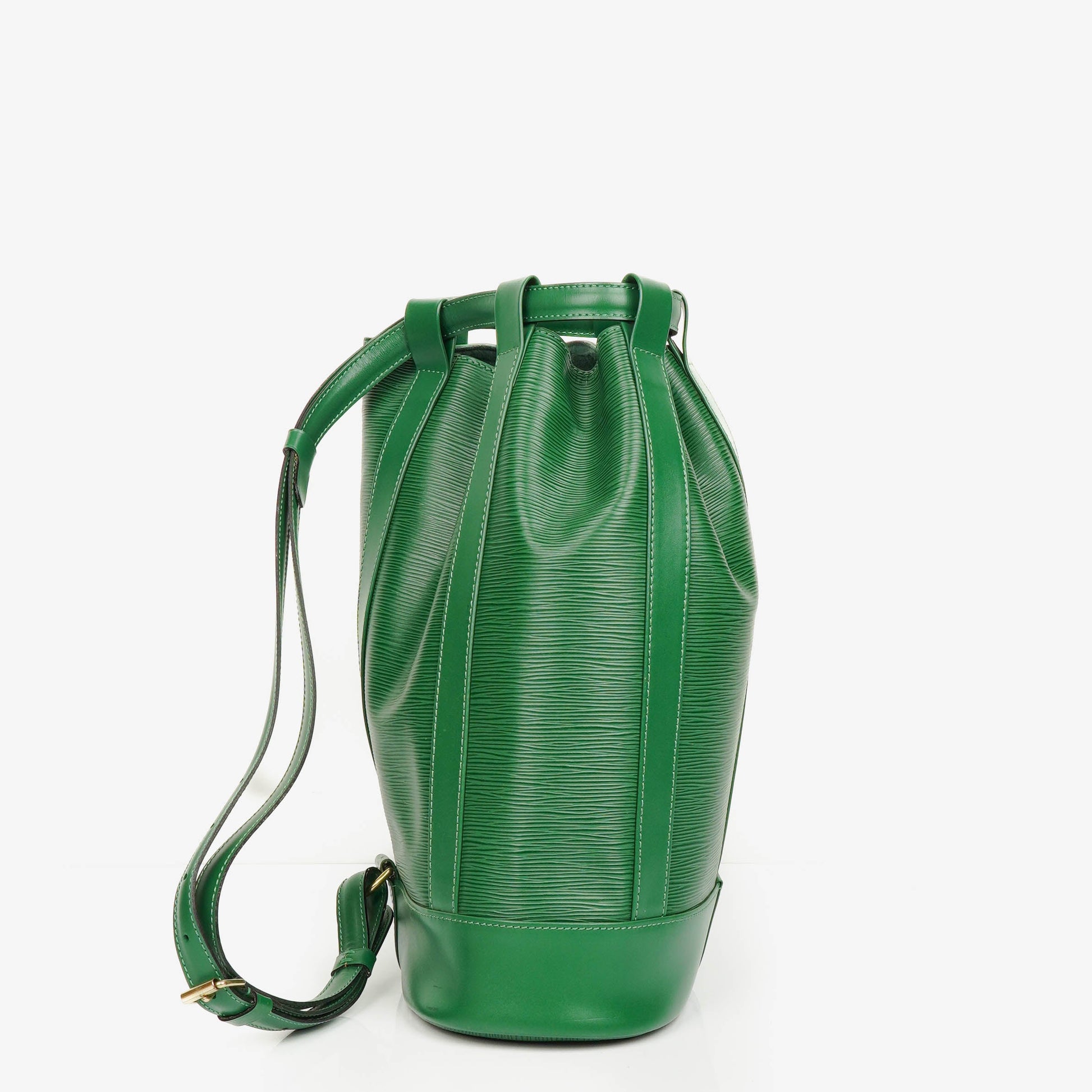 Louis Vuitton Randonnee PM Rucksack aus grünem Epi-Leder
