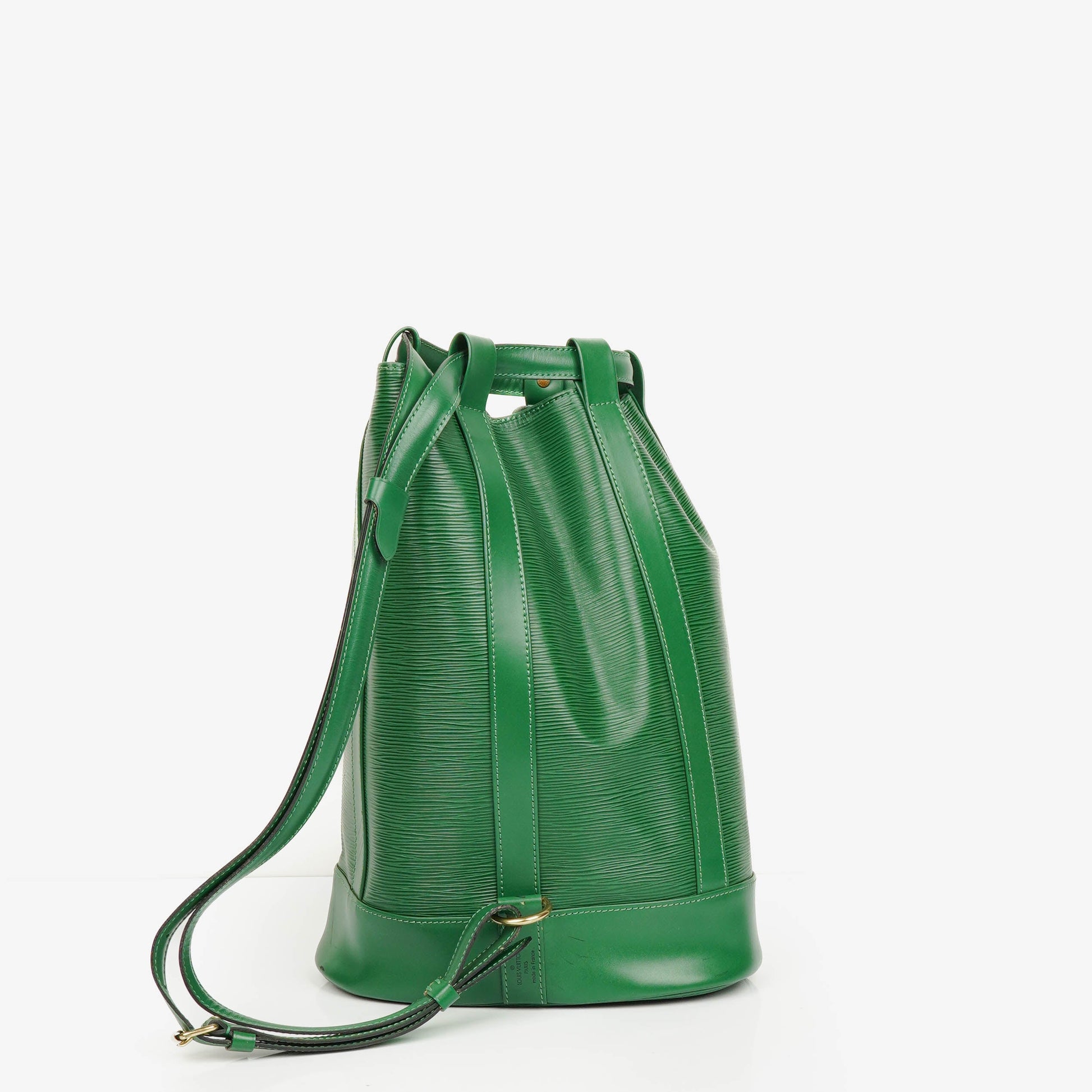 Louis Vuitton Randonnee PM Rucksack aus grünem Epi-Leder