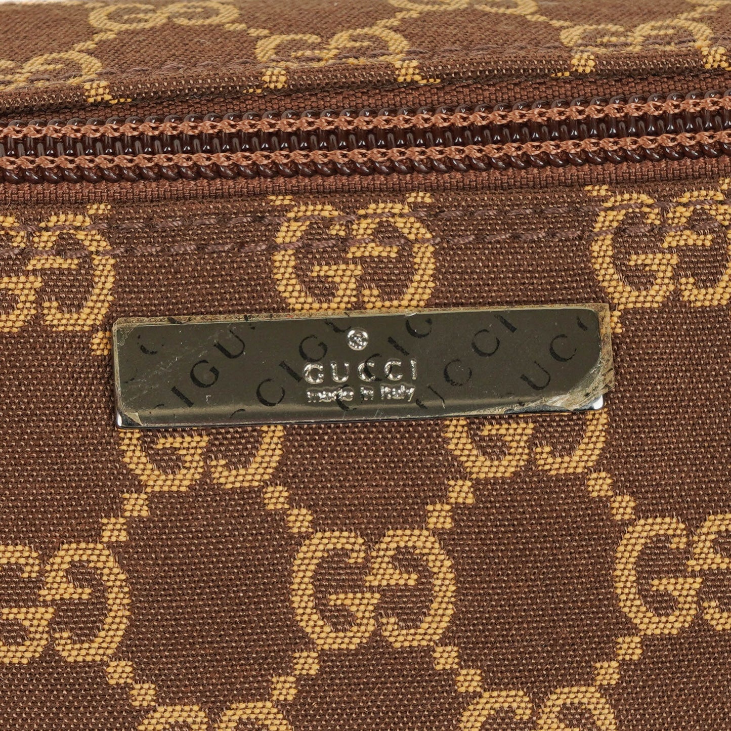 Gucci Mini Baguette Pochette Boat Tasche mit GG Monogram