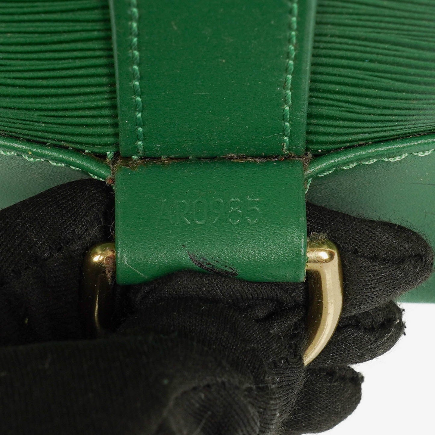 Louis Vuitton Randonnee PM Rucksack aus grünem Epi-Leder