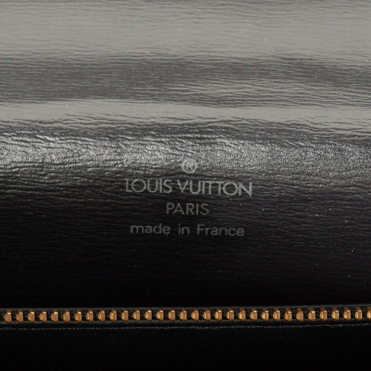 Louis Vuitton Concorde Tasche aus schwarzem Epi Leder