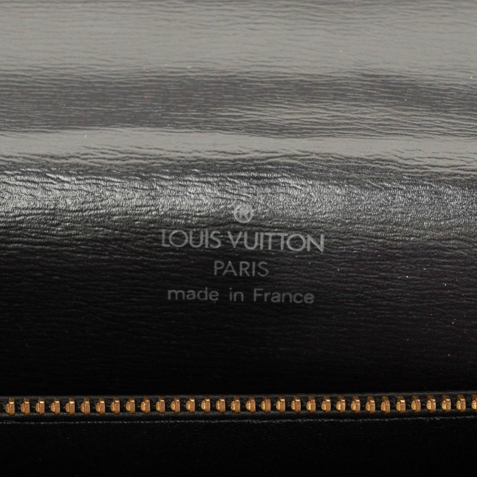 Louis Vuitton Concorde Tasche aus schwarzem Epi Leder