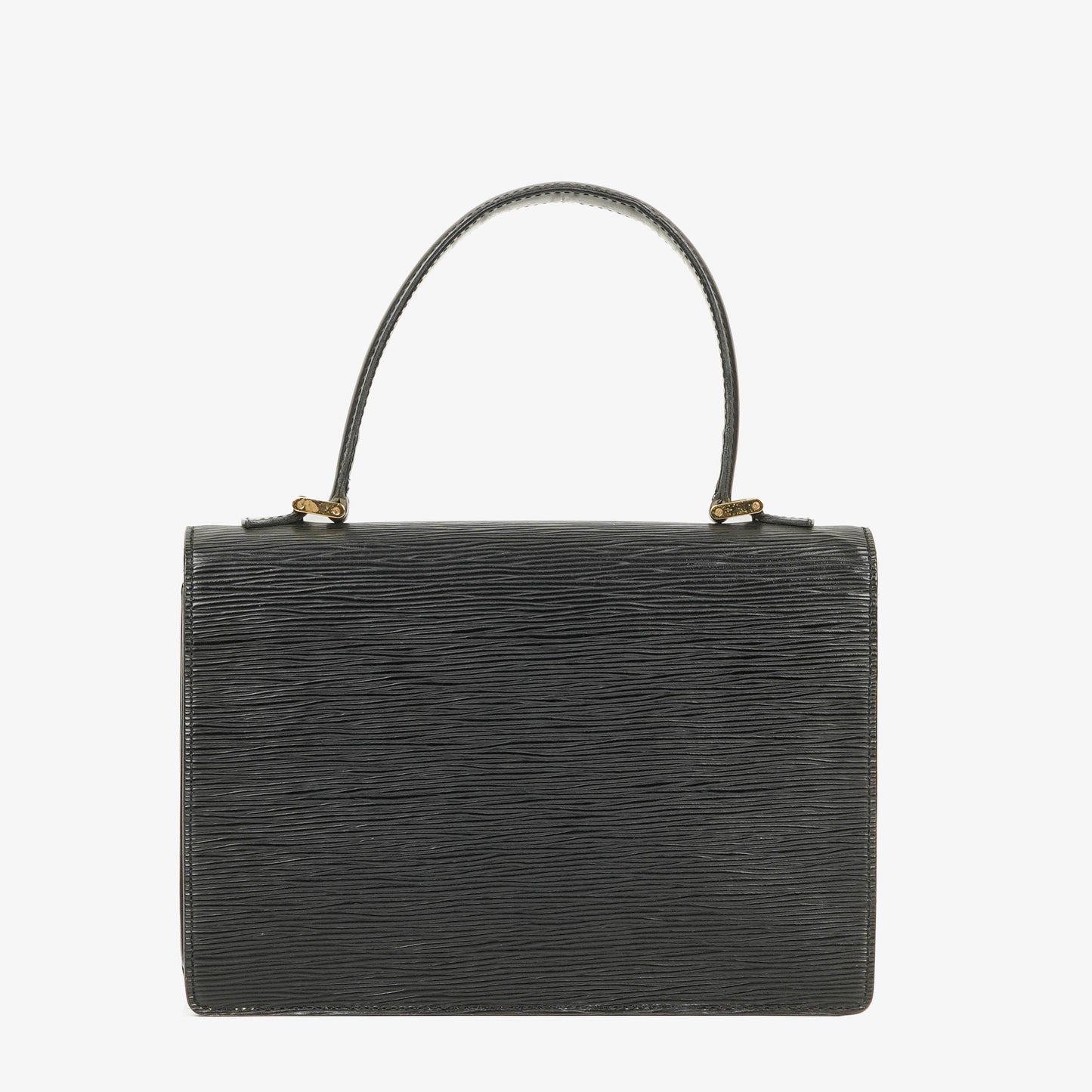 Louis Vuitton Concorde Tasche aus schwarzem Epi Leder