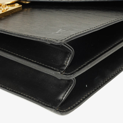 Louis Vuitton Concorde Tasche aus schwarzem Epi Leder