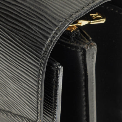 Louis Vuitton Concorde Tasche aus schwarzem Epi Leder