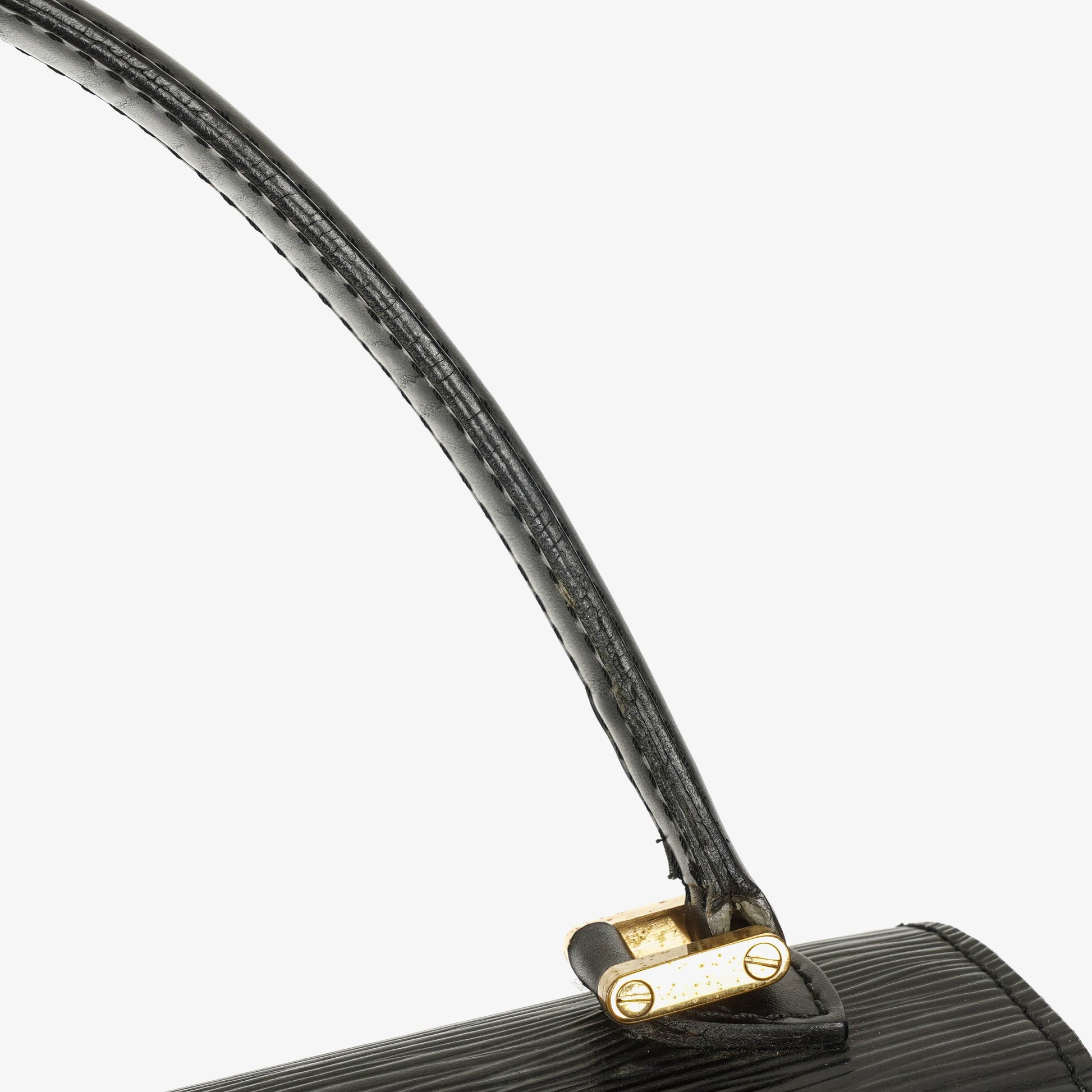 Louis Vuitton Concorde Tasche aus schwarzem Epi Leder