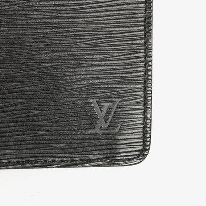 Louis Vuitton Concorde Tasche aus schwarzem Epi Leder