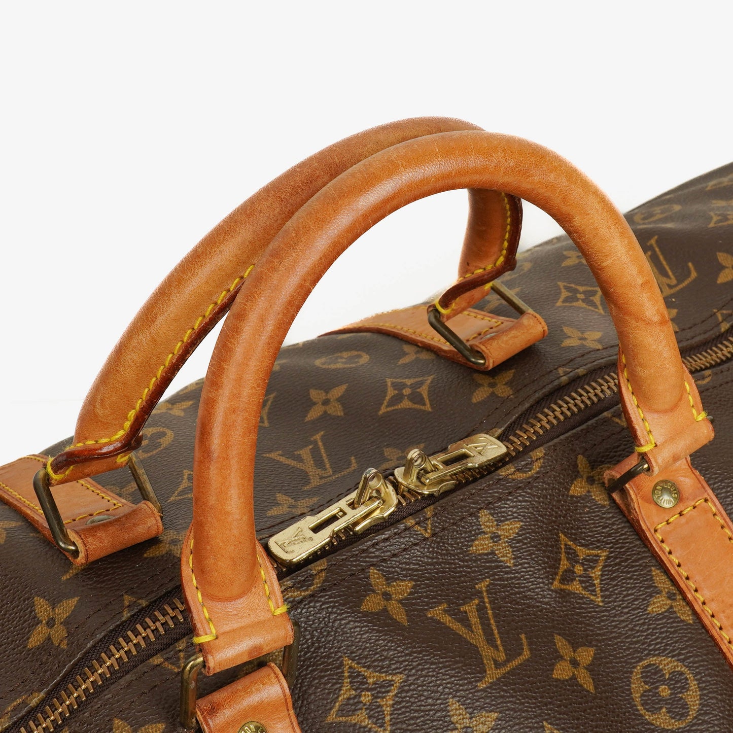 Louis Vuitton Keepall 60 Bandoulière Reisetasche aus Monogram Canvas
