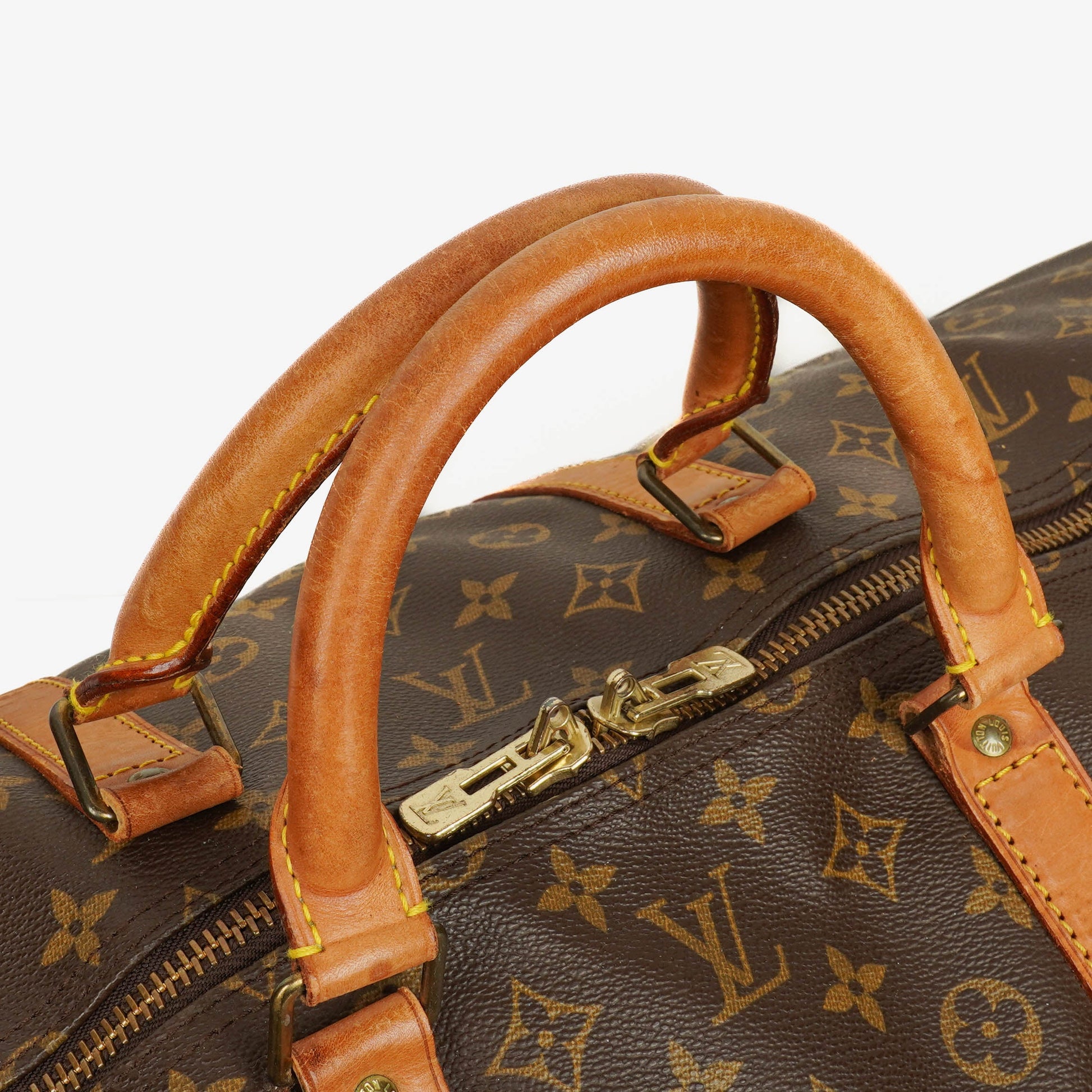 Louis Vuitton Keepall 60 Bandoulière Reisetasche aus Monogram Canvas