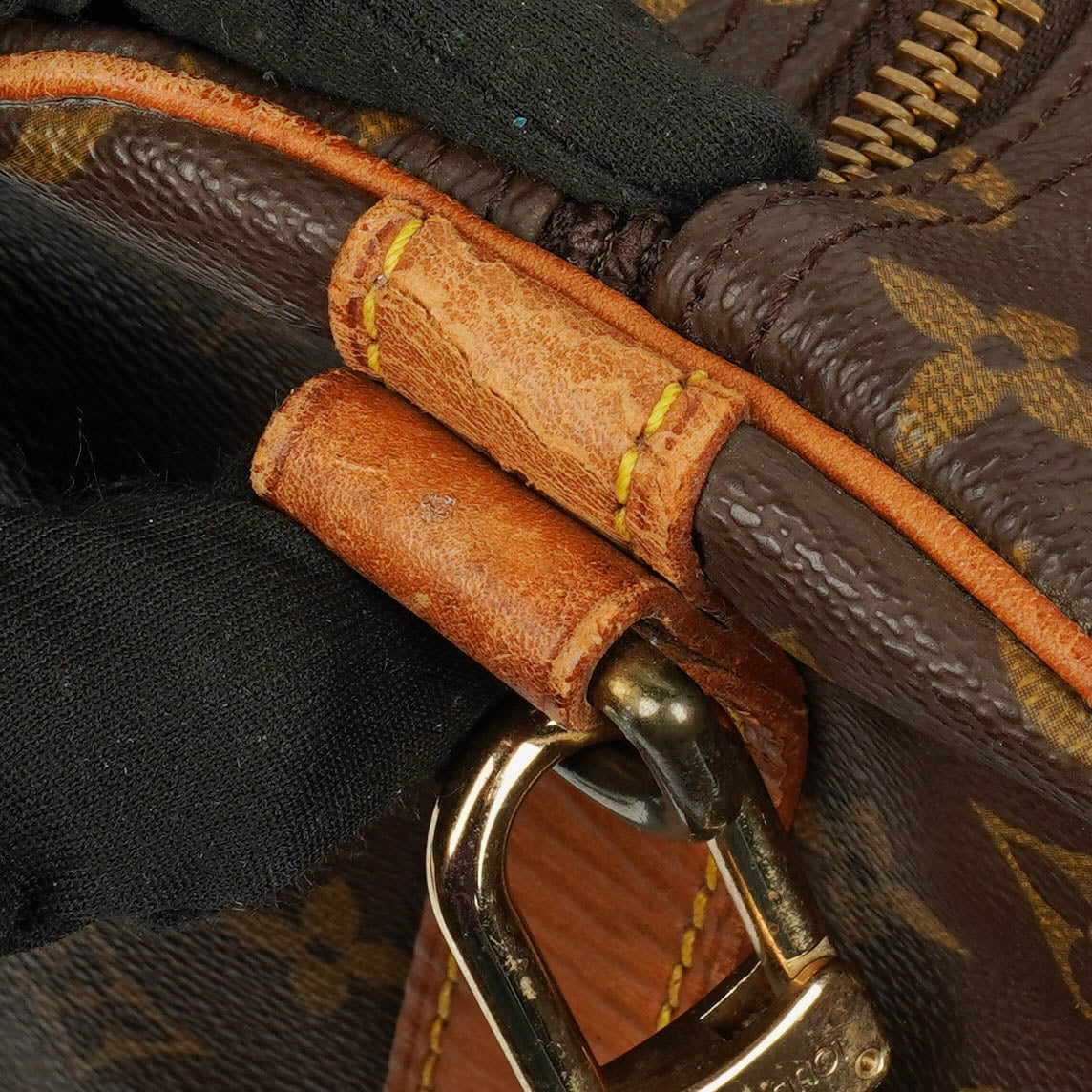 Louis Vuitton Keepall 60 Bandoulière Reisetasche aus Monogram Canvas