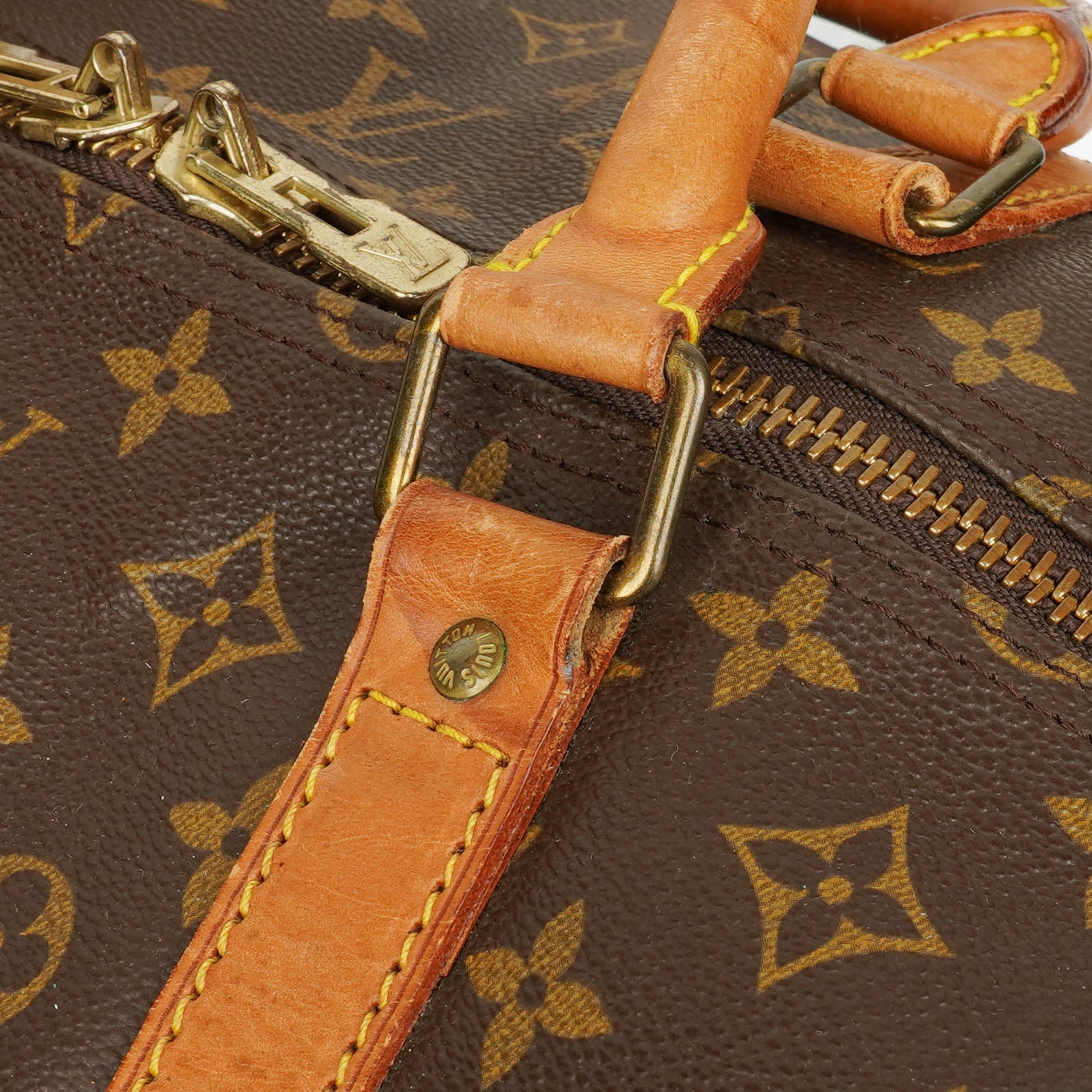 Louis Vuitton Keepall 60 Bandoulière Reisetasche aus Monogram Canvas