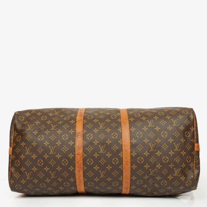 Louis Vuitton Keepall 60 Bandoulière Reisetasche aus Monogram Canvas