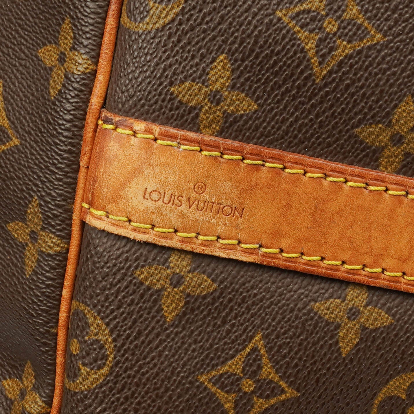 Louis Vuitton Keepall 60 Bandoulière Reisetasche aus Monogram Canvas