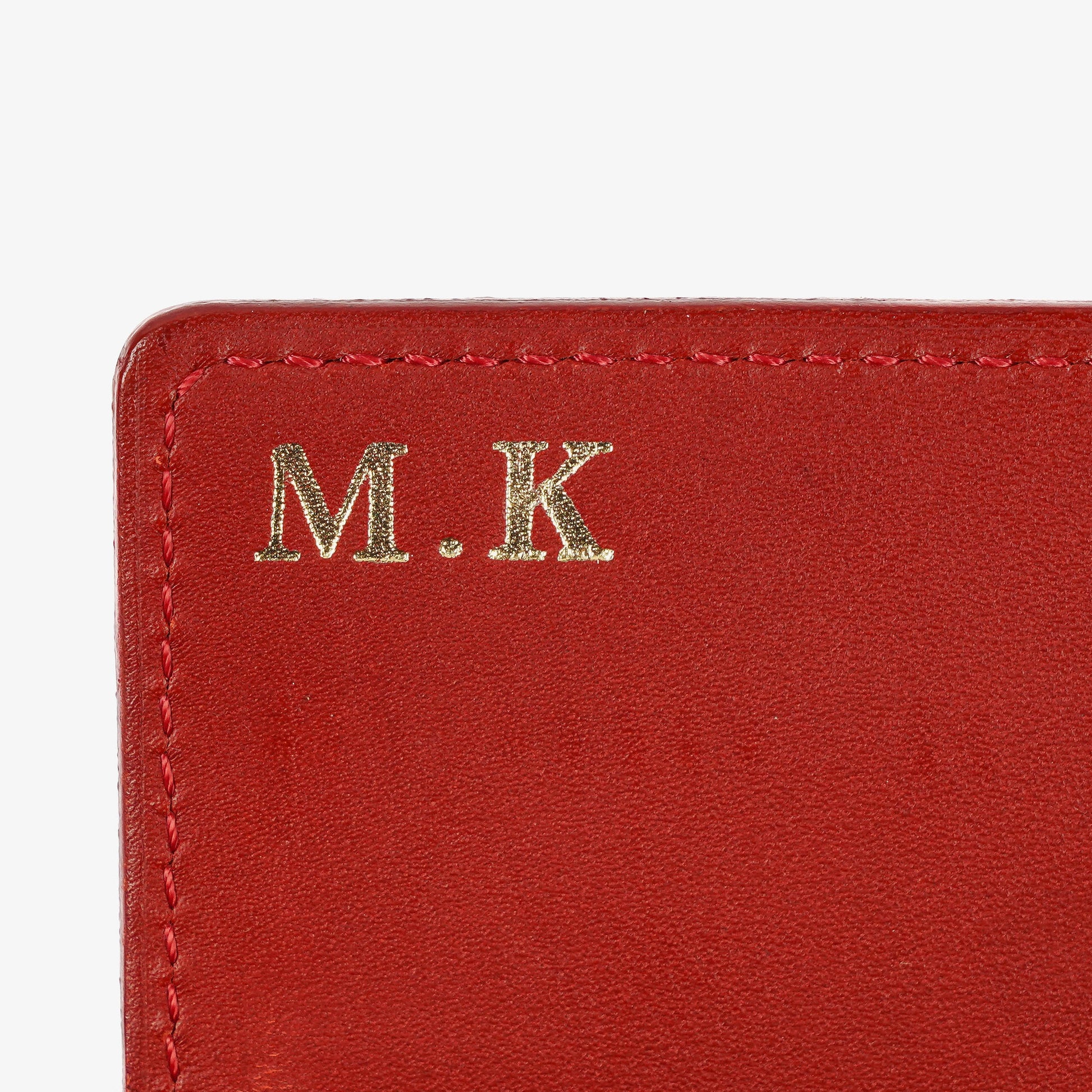 Louis Vuitton Sarah Geldbörse in Rouge Rot aus Monogram Vernis