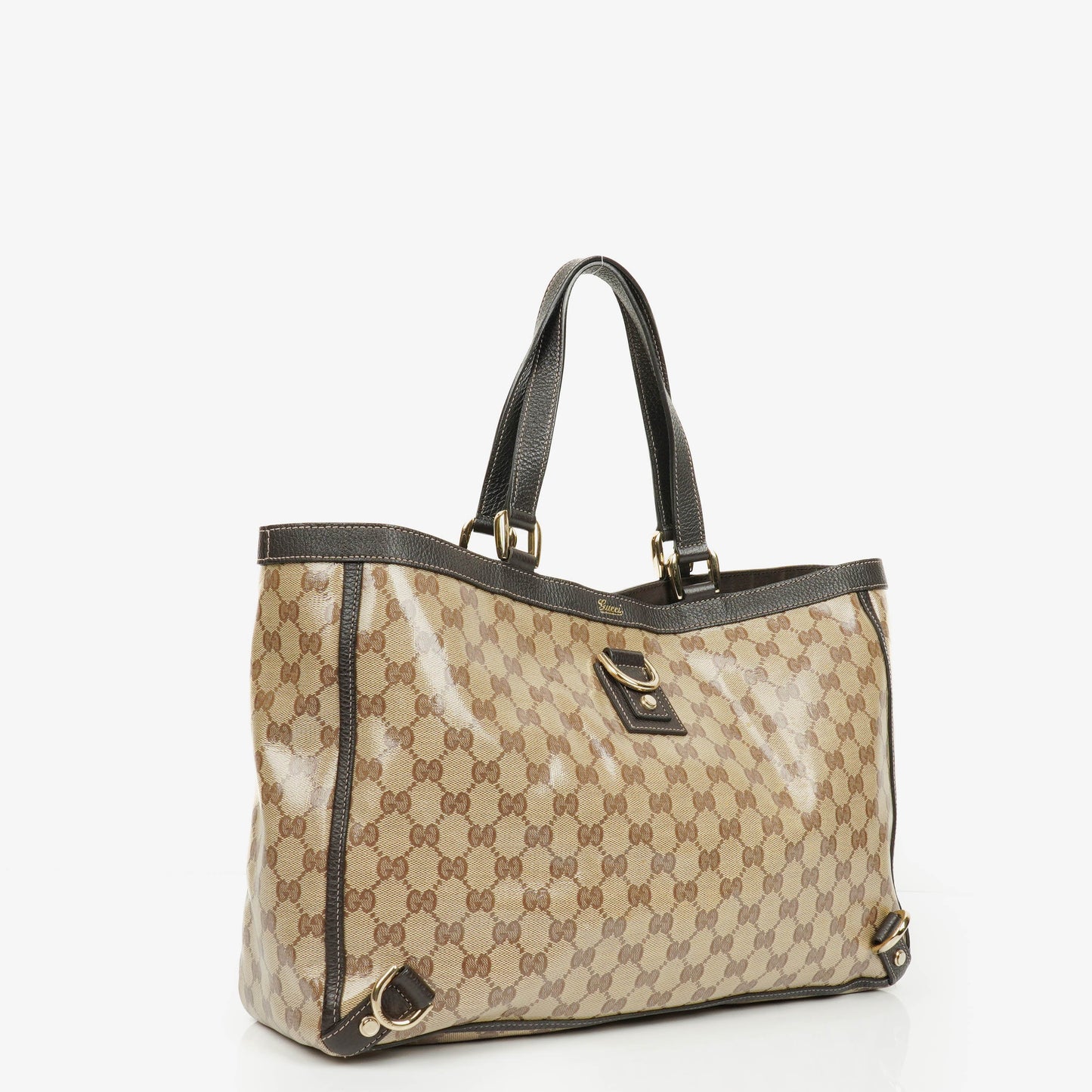 Gucci GG Crystal Abbey D-Ring Hobo-Tasche