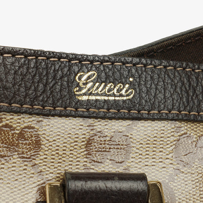 Gucci GG Crystal Abbey D-Ring Hobo-Tasche
