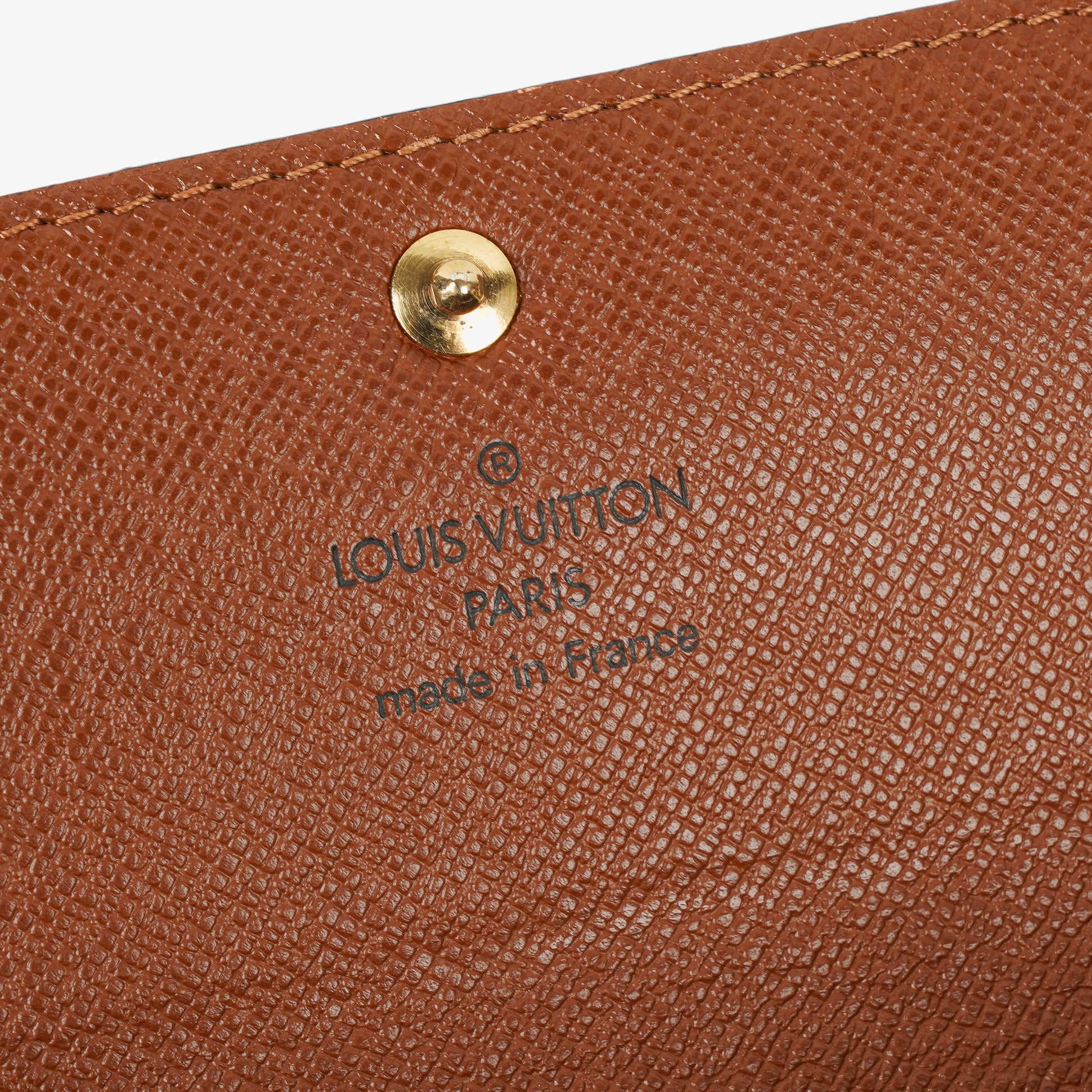Louis Vuitton Sarah Geldbörse aus Monogram Canvas