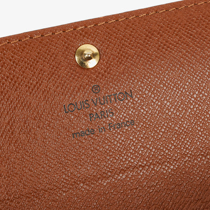 Louis Vuitton Sarah Geldbörse aus Monogram Canvas