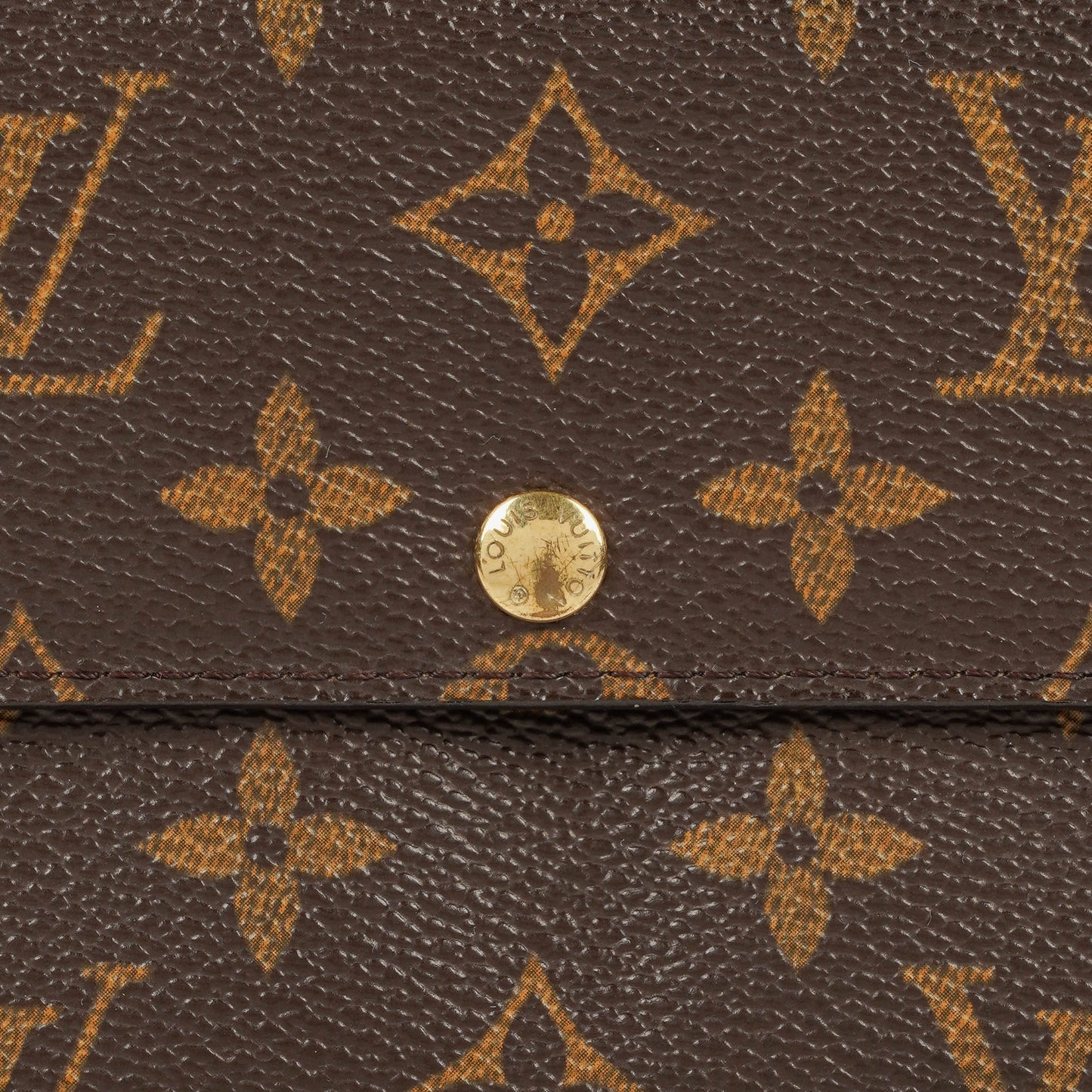 Louis Vuitton Sarah Geldbörse aus Monogram Canvas