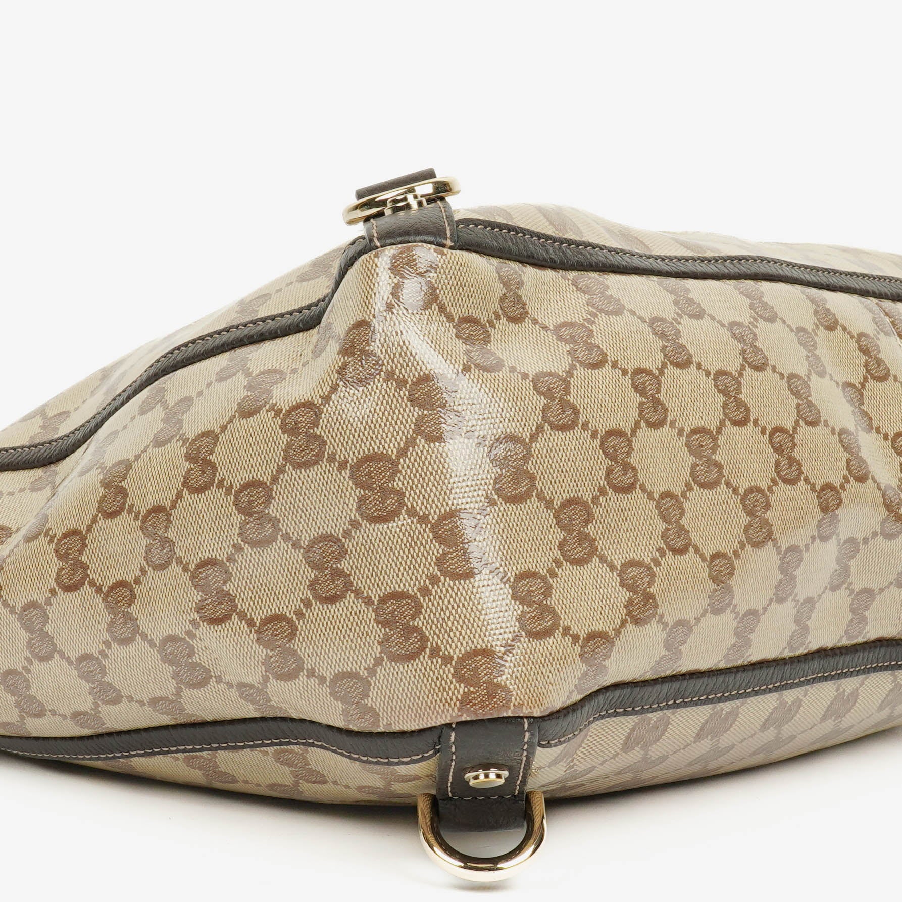 Gucci GG Crystal Abbey D-Ring Hobo-Tasche