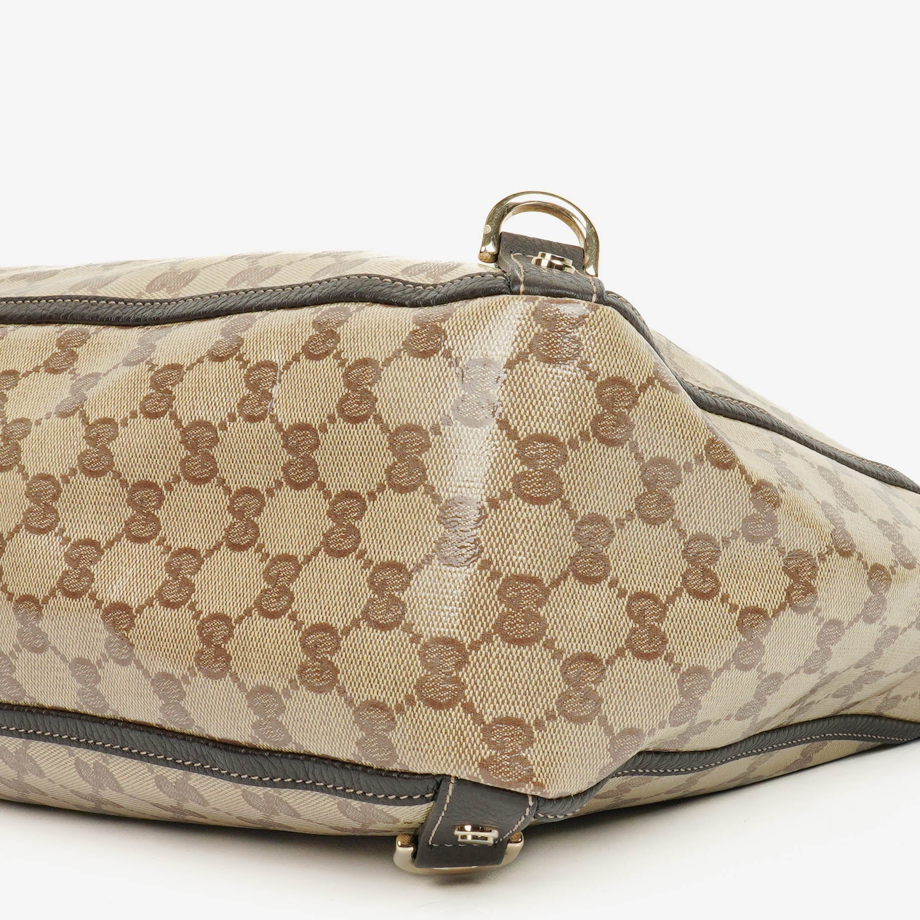 Gucci GG Crystal Abbey D-Ring Hobo-Tasche
