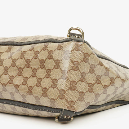 Gucci GG Crystal Abbey D-Ring Hobo-Tasche