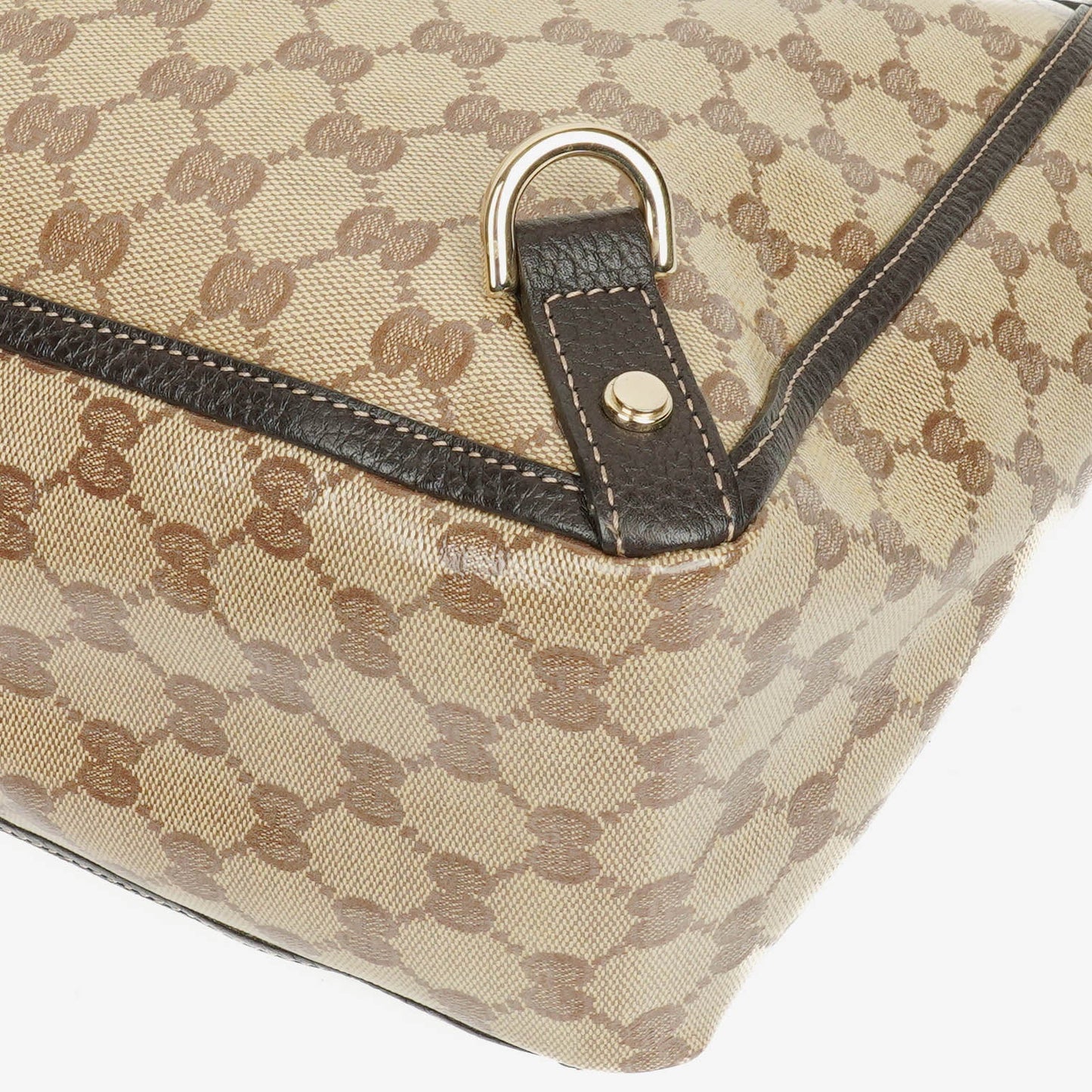 Gucci GG Crystal Abbey D-Ring Hobo-Tasche