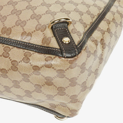 Gucci GG Crystal Abbey D-Ring Hobo-Tasche
