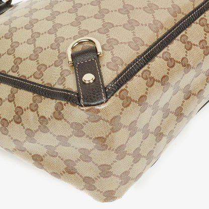 Gucci GG Crystal Abbey D-Ring Hobo-Tasche