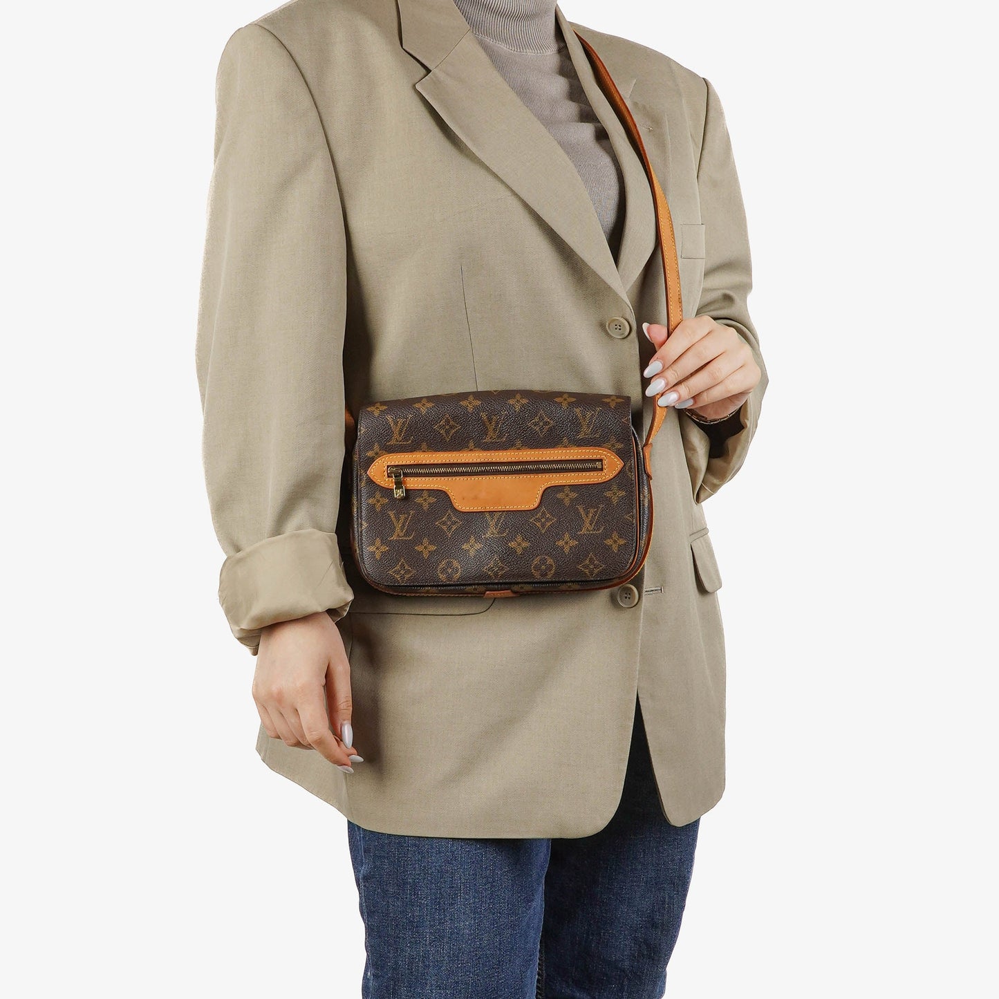 Louis Vuitton Saint Germain Crossbody-Tasche aus Monogram Canvas