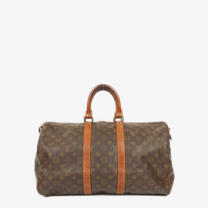 Louis Vuitton Keepall 45 Monogram Canvas Reisetasche