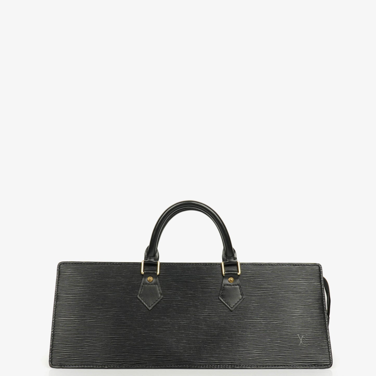 Louis Vuitton Sac Triangle Tasche aus schwarzem Epi-Leder