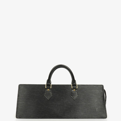 Louis Vuitton Sac Triangle Tasche aus schwarzem Epi-Leder