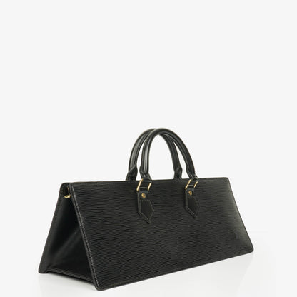Louis Vuitton Sac Triangle Tasche aus schwarzem Epi-Leder