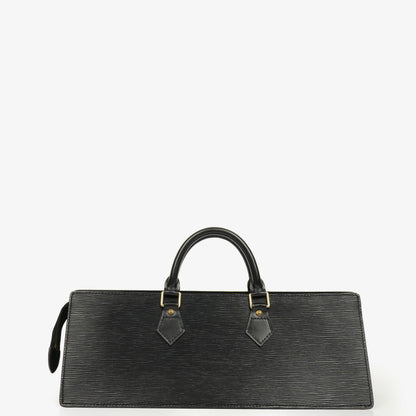 Louis Vuitton Sac Triangle Tasche aus schwarzem Epi-Leder