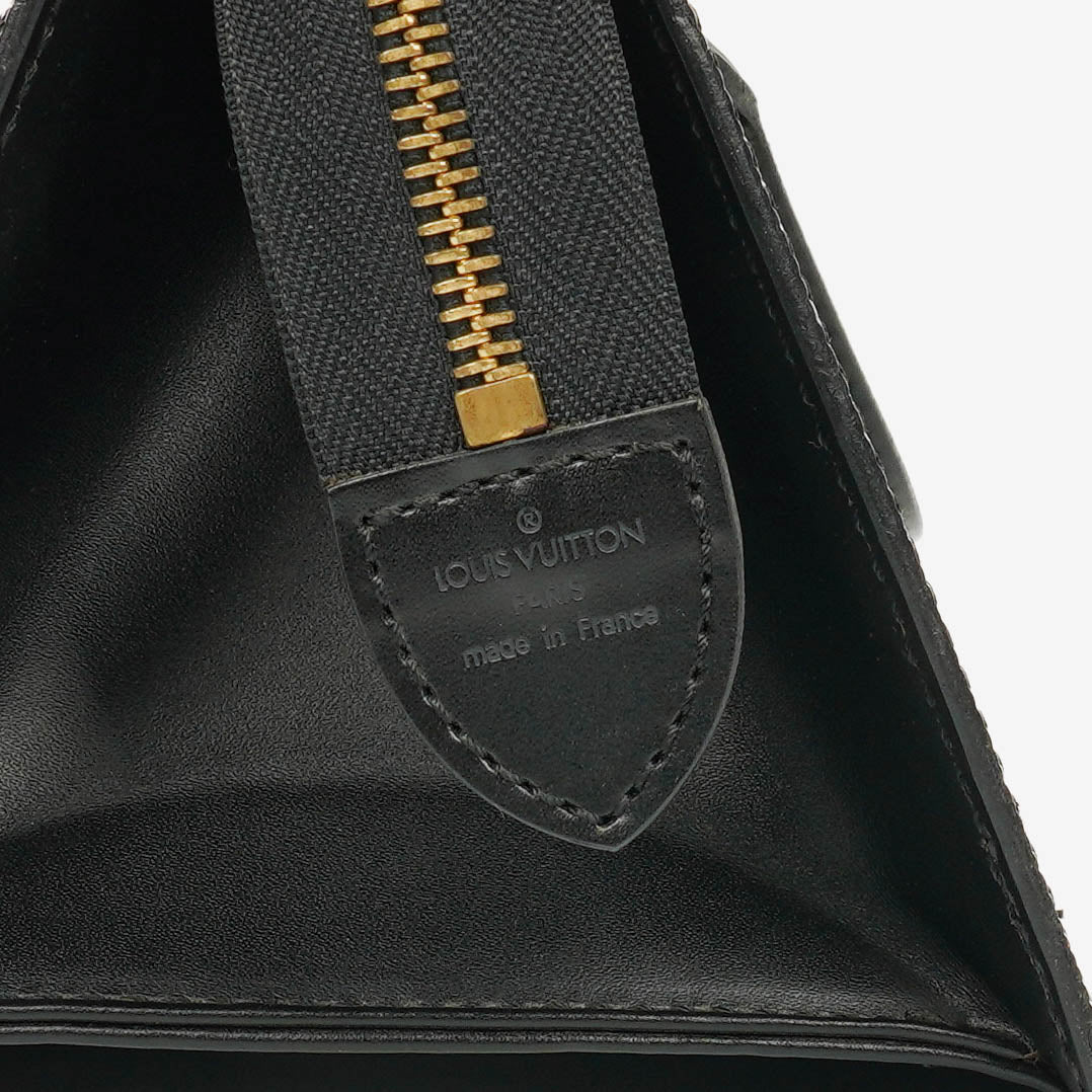 Louis Vuitton Sac Triangle Tasche aus schwarzem Epi-Leder