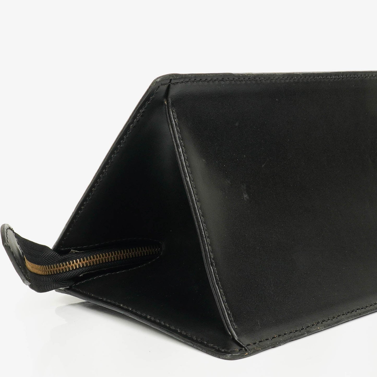 Louis Vuitton Sac Triangle Tasche aus schwarzem Epi-Leder