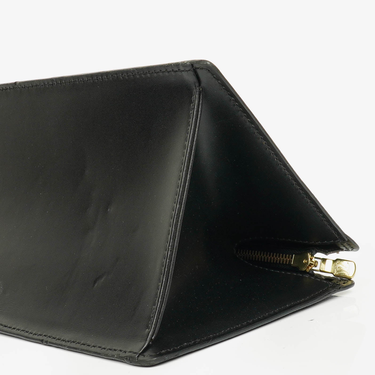 Louis Vuitton Sac Triangle Tasche aus schwarzem Epi-Leder