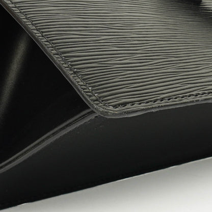 Louis Vuitton Sac Triangle Tasche aus schwarzem Epi-Leder