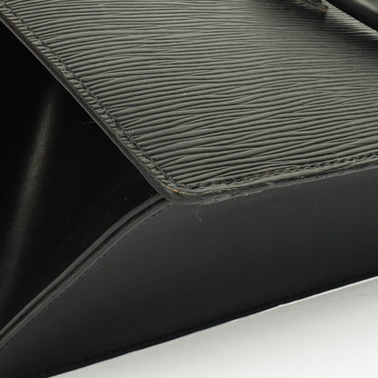 Louis Vuitton Sac Triangle Tasche aus schwarzem Epi-Leder