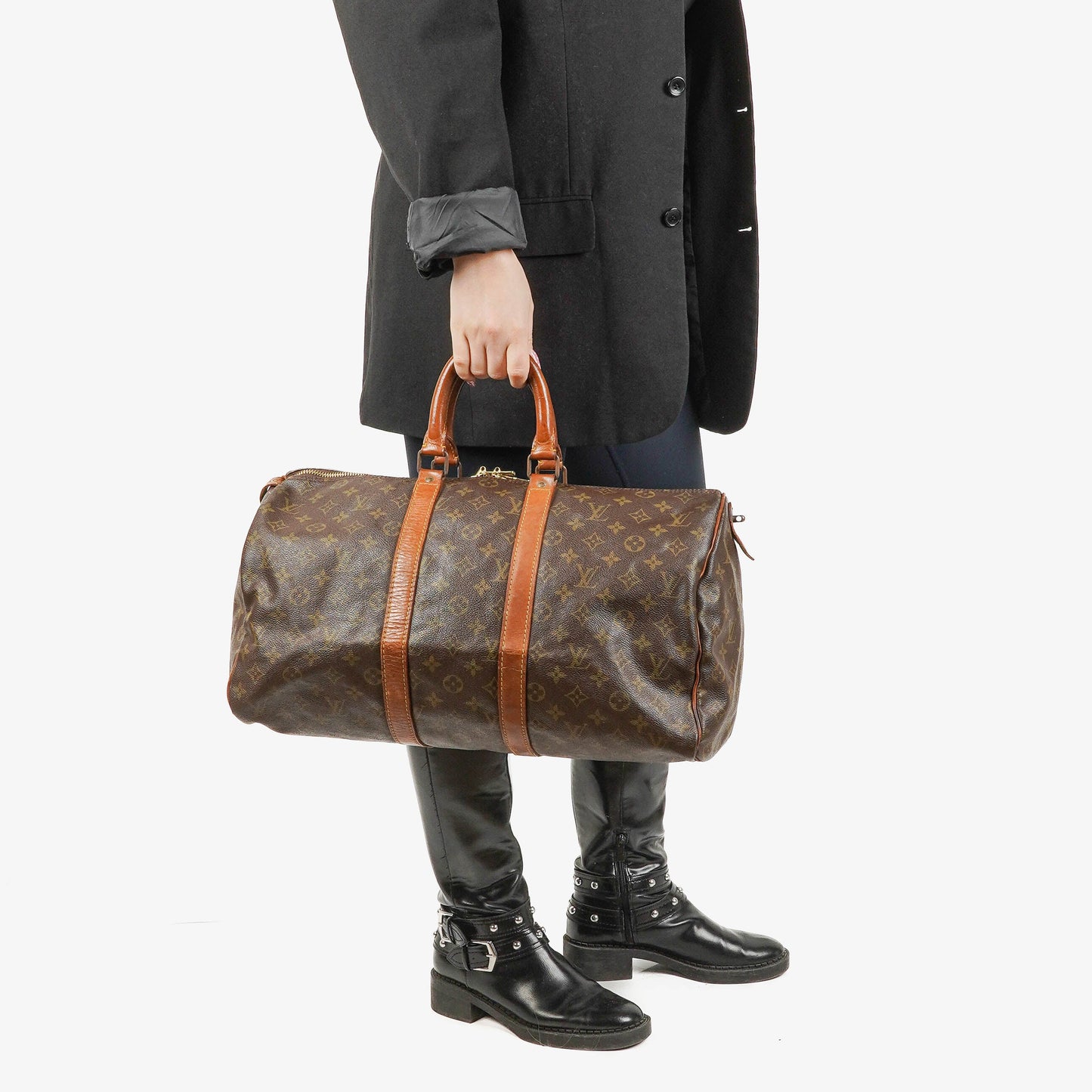 Louis Vuitton Keepall 45 Monogram Canvas Reisetasche