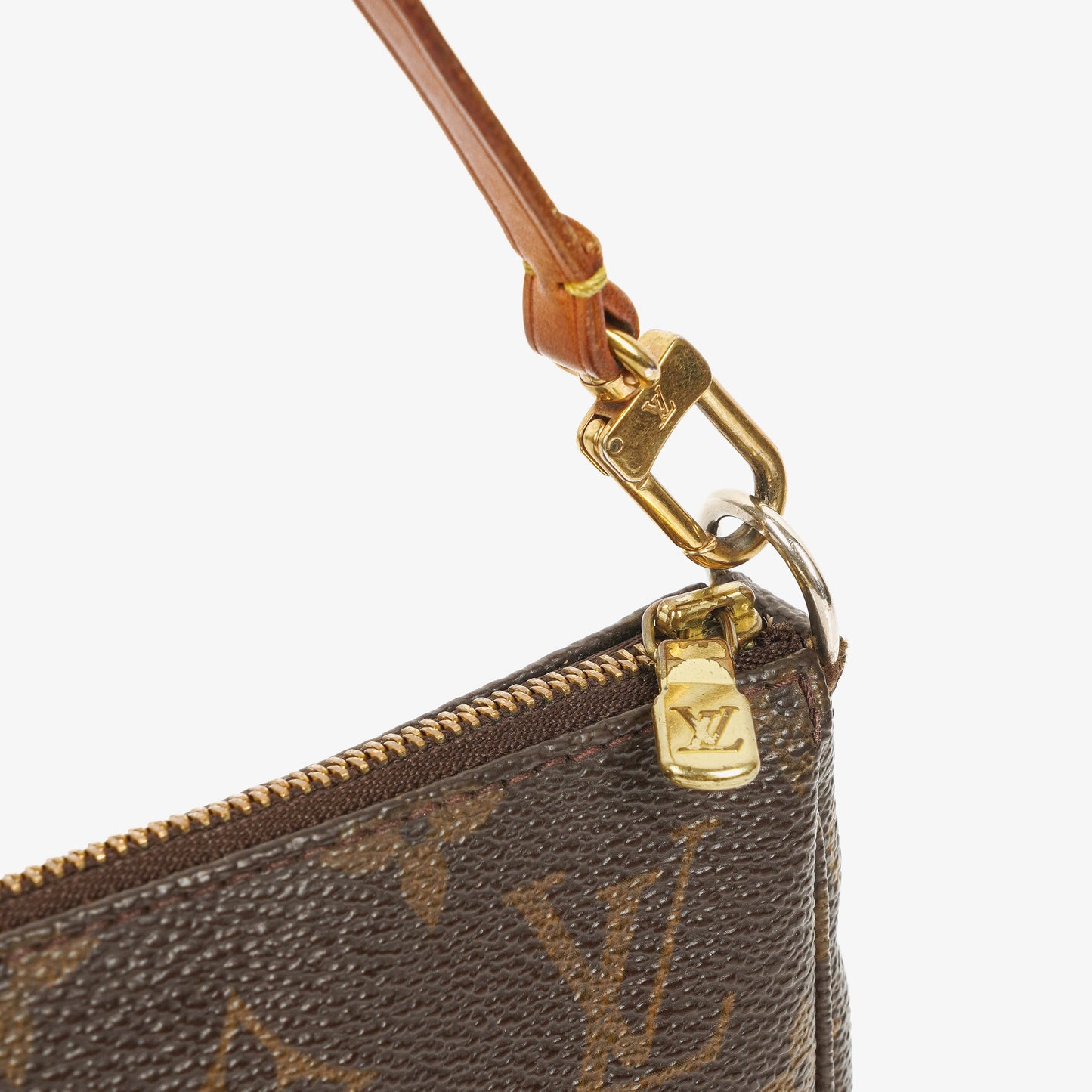 Louis Vuitton Pochette Accessoires Clutch aus Monogram Canvas