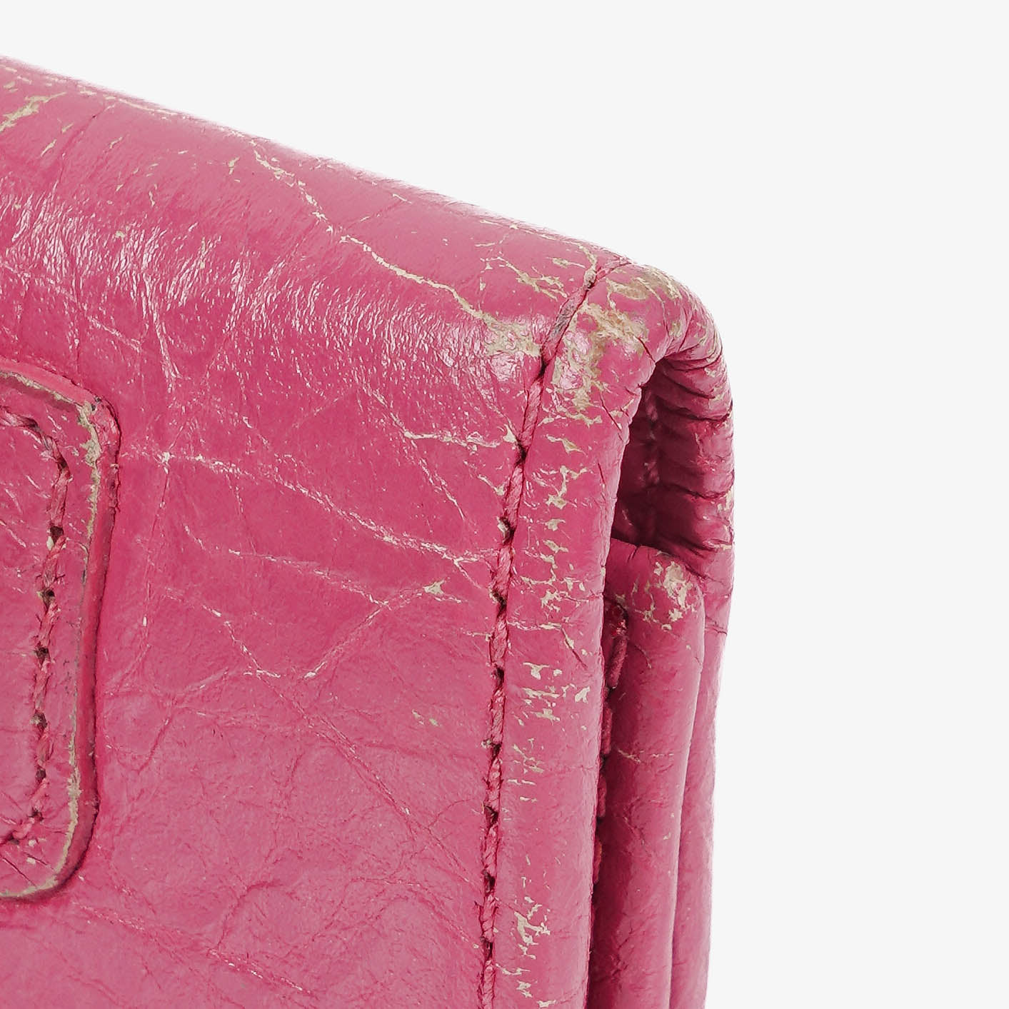 Balenciaga Le City Long Azalee Münz- und Kartenetui aus Leder