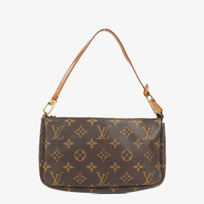 Louis Vuitton Pochette Accessoires Clutch aus Monogram Canvas