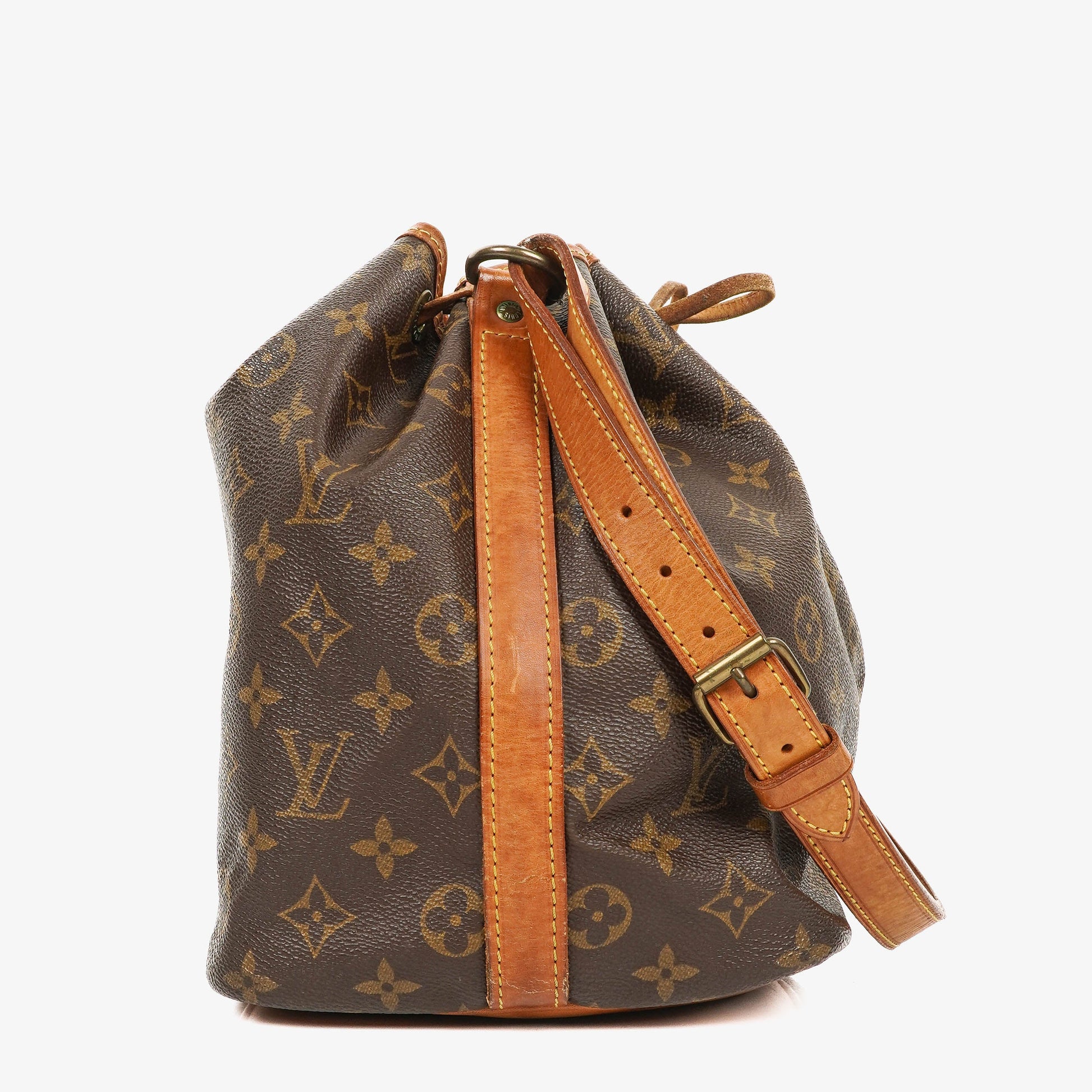 Louis Vuitton Petit Noe Schultertasche aus Monogram Canvas