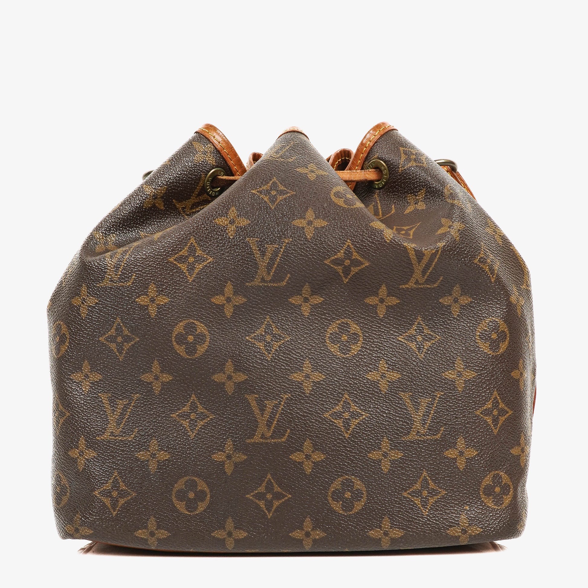 Louis Vuitton Petit Noe Schultertasche aus Monogram Canvas
